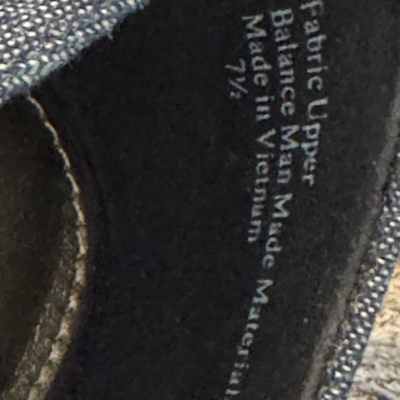 Coach & Four-Denim Blue Wedge Heels with Classic Design open toe slip on 7.5 - Picture 3 of 16